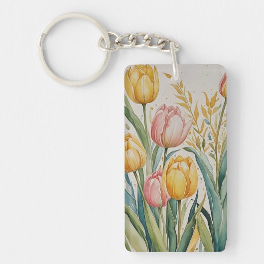 Tulip Reverie Sleutelhanger (Voorkant)