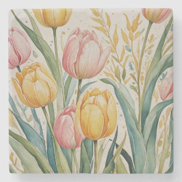 Tulip Reverie Stenen Onderzetter