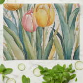 Tulip Reverie Theedoek (Gevouwen)