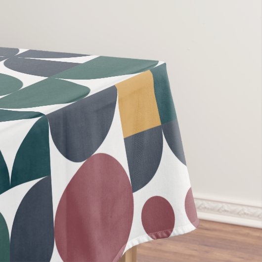 Tulip Scandinavian Modern Geometric Pattern Tafelkleed (Voorbeeld)