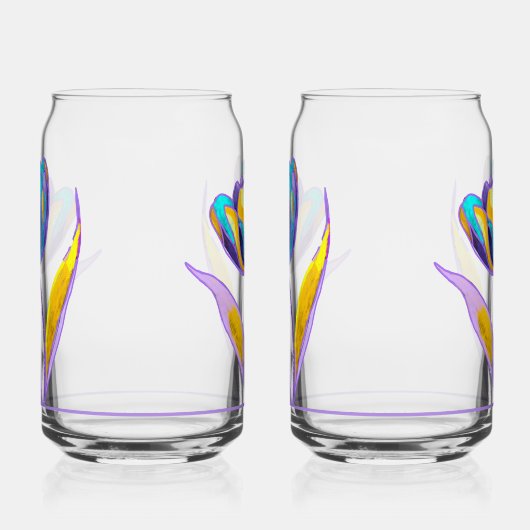 Tulip Soda Glass Blikvorm Glas (Rechts)