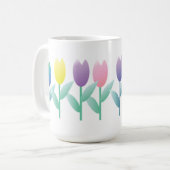 Tulip Spring Tulips - nieuwe 15oz Mok startpunt (Voorkant links)