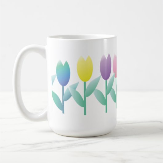 Tulip Spring Tulips - nieuwe 15oz Mok startpunt (Links)