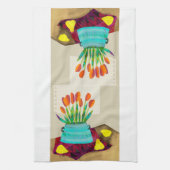 Tulip still Kitchen Tea Towel Theedoek (Verticaal)