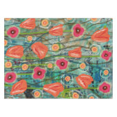 Tulip Tango - Natuur geïnspireerde bloemsierkunst  Tafelkleed (Voorkant (Horizontaal))