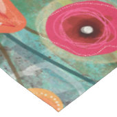 Tulip Tango - Natuur geïnspireerde bloemsierkunst  Tafelkleed (Gekanteld)