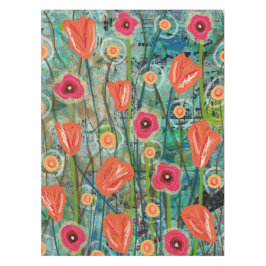 Tulip Tango - Natuur geïnspireerde bloemsierkunst  Tafelkleed