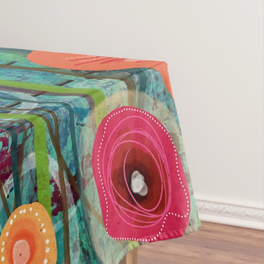 Tulip Tango - Natuur geïnspireerde bloemsierkunst  Tafelkleed (Voorbeeld)