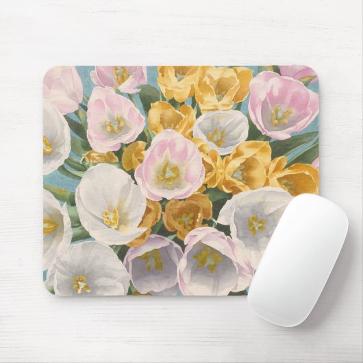 Tulip Tantrum mousepad Muismat (Met muis)