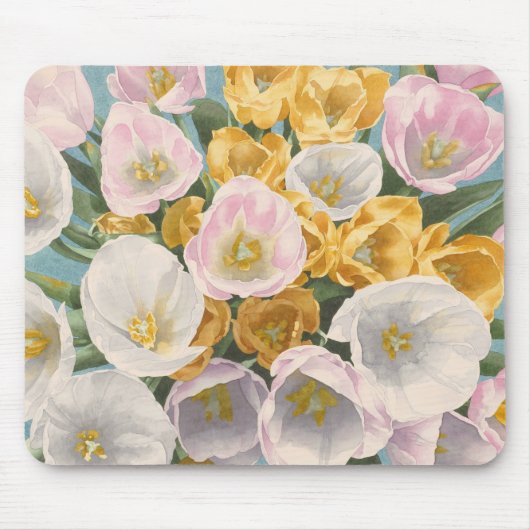 Tulip Tantrum mousepad Muismat (Voorkant)