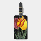 Tulip (Tulipa Gesneriana) Bagagelabel (Voorkant verticaal)
