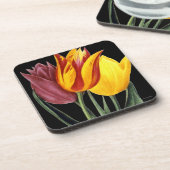 Tulip (Tulipa Gesneriana) Drankjes Onderzetter (Linkerzijde)