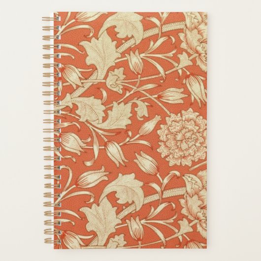 Tulip Wallpaper 1875 William Morris Planner (Voorkant)