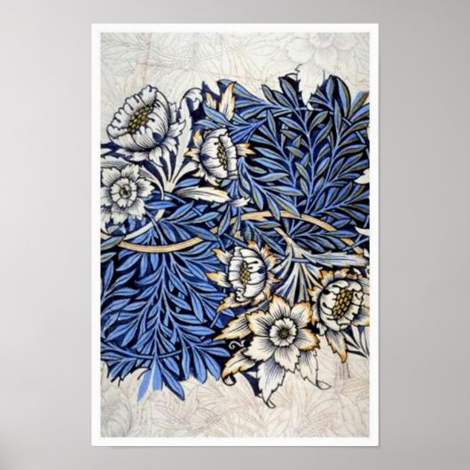 "Tulip & Willow" door William Morris - Afdrukken Poster (Voorkant)