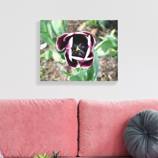 Tulip Wrapped Canvas (Insitu (Woonkamer))
