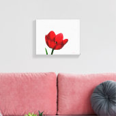 Tulip Wrapped Canvas Afdruk (Insitu (Woonkamer))