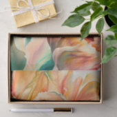 TULIPMANIA 5/6 papegaaitulpen voor decoupage Tissuepapier (Geschenk)