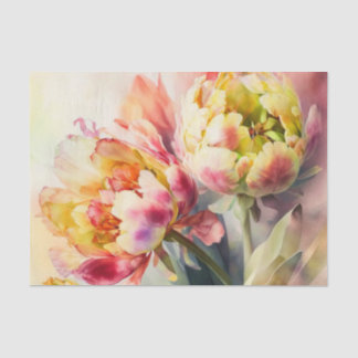 TULIPMANIA 6/6 bijpassende set van ontkoppelingspa Tissuepapier