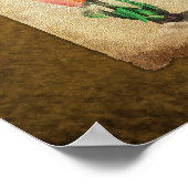 Tulipomania Graph (geel) Poster (Hoek)