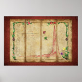 Tulipomania Graph (rood) Poster (Voorkant)