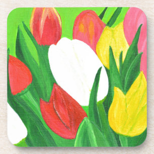 Tulips2 Bier Onderzetter
