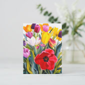 Tulips 2007 briefkaart (Staand voorkant)