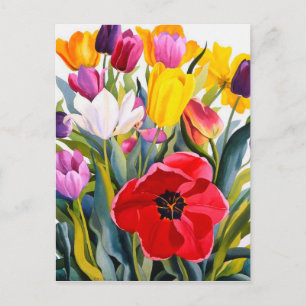 Tulips 2007 briefkaart