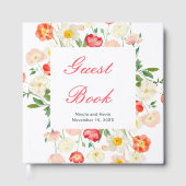Tulips and Daffodils Spring Wedding Gastenboek (Voorkant)