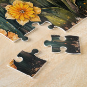 Tulips and Daffodils with Rustic Charm Legpuzzel (Zijkant)