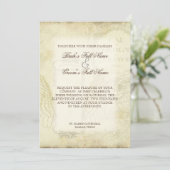 Tulips Angel Wings Swirl Tea Sined Red Kaart (Staand voorkant)