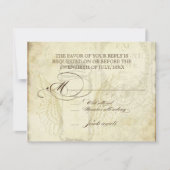 Tulips Angel Wings Swirl Tea Sined Red RSVP Kaartje (Voorkant)