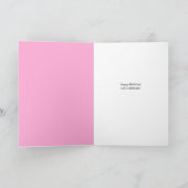 Tulips Birthday Kaart (Binnen)