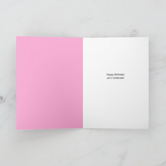 Tulips Birthday Kaart (Binnen)