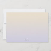 Tulips Bouquet Paarse Happy Moederdag Feestdagenkaart (Achterkant)