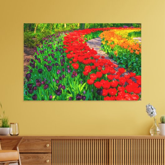 Tulips Canvas Art (Insitu (Woonkamer))