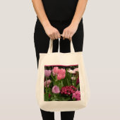 Tulips Daisies Hyacinths Tote Bag (Voorkant (product))