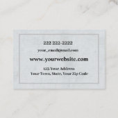 Tulips Floral Designer Professional Visitekaartje (Achterkant)