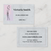 Tulips Floral Designer Professional Visitekaartje (Voorkant / Achterkant)