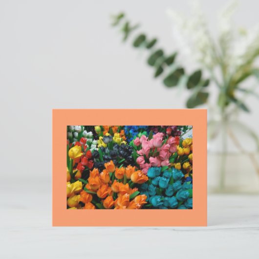 Tulips Galore Briefkaart (Staand voorkant)