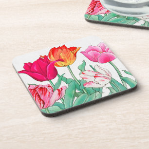 Tulips Garden Bier Onderzetter