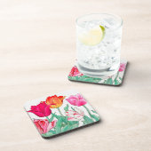 Tulips Garden Bier Onderzetter (Rechterzijde)