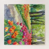Tulips in The Park Legpuzzel (Horizontaal)