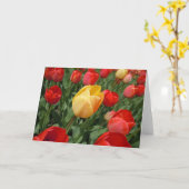 TULIPS KAART (Gele Bloem)