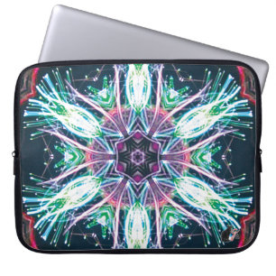 Tulips Kaleidoscoop laptophoes Laptop Sleeve