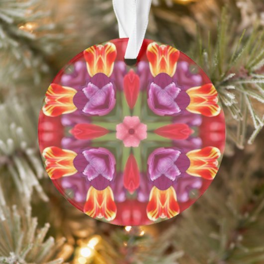 Tulips Kaleidoscope Ornament (Boom)