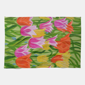 Tulips kitchen Towel  Theedoek