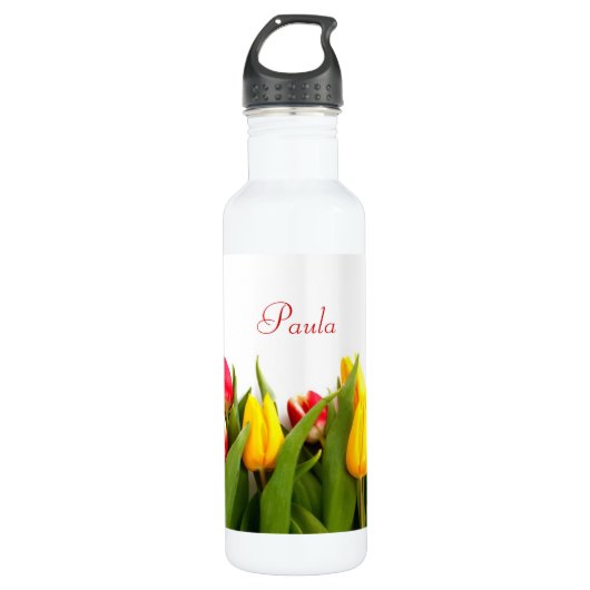 Tulips Liberty Bottle Waterfles (Voorkant)