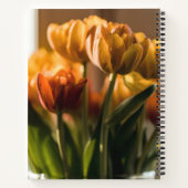 Tulips Orange Flowers Notitieboek (Achterkant)