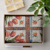 Tulips Popular Beautiful Collection Tissuepapier (Geschenk)