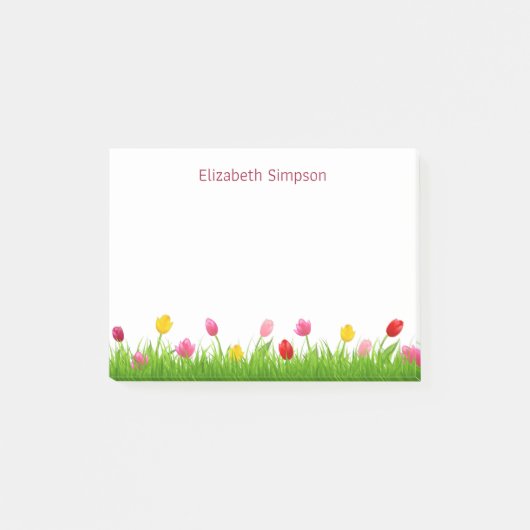 Tulips Post-it Notes (Voorkant)